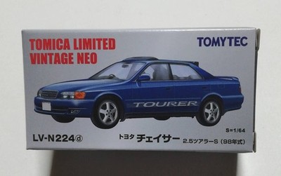 Takara Tomy Tomica Limited Vintage Neo Toyota Chaser Tourer S Navy Blue Metallic