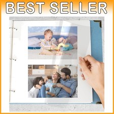 Photo Album Refill Pages for 3 Ring Binder - 120 Sheets