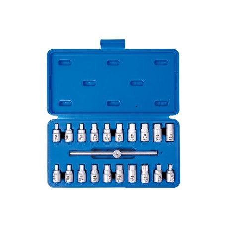 Coffret de vidange pour desserrer un bouchon de carter bloqué avec 21 outils pro