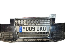 AUDI A4 B8  (2007-2012) FRONT BUMPER IN BLACK