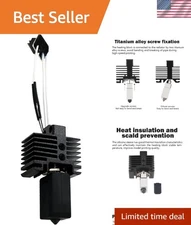 Bambu Lab Compatible Hotend Kit with 0.4mm Hardened Nozzle - 650°C Resilient