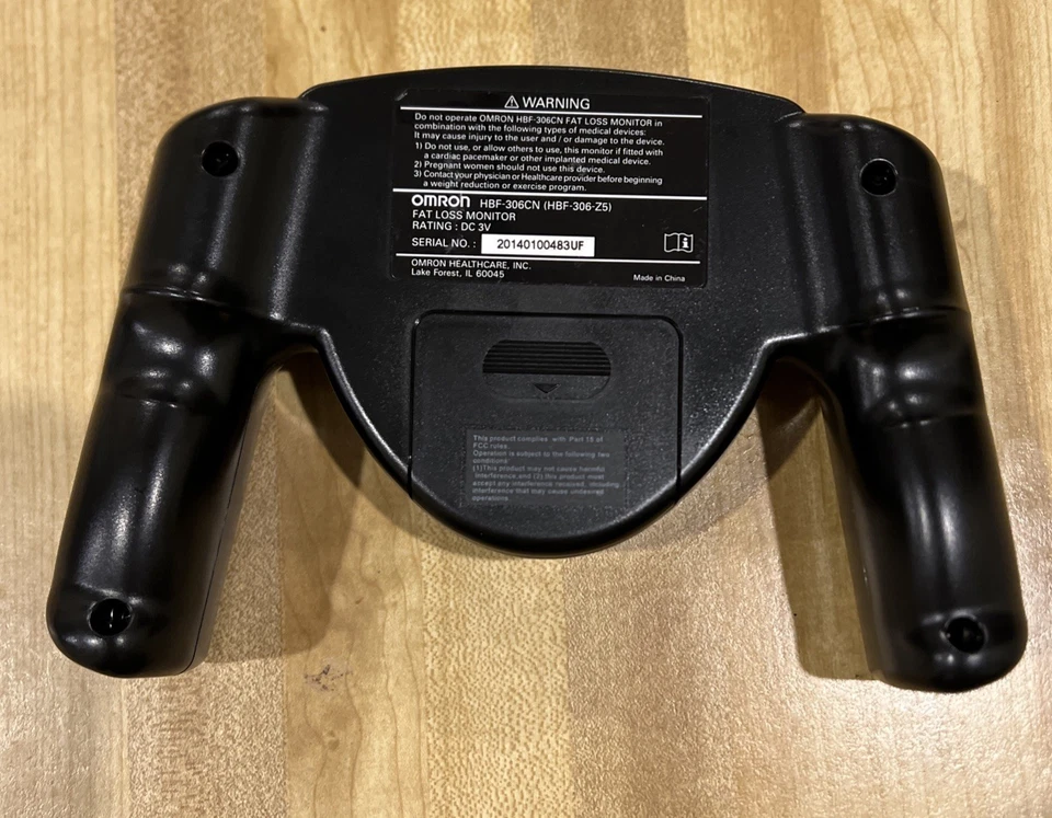 Omron HBF-306CN Fat Loss BMI Monitor Tracker - Black - Tested and Working B4 - Image 2 of 4