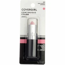 CoverGirl Continuous Color Lipstick,  415 Rose Quartz , 0.13 oz