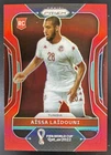 2022 Panini Prizm FIFA World Cup Qatar Soccer Red Aissa Laidouni #191