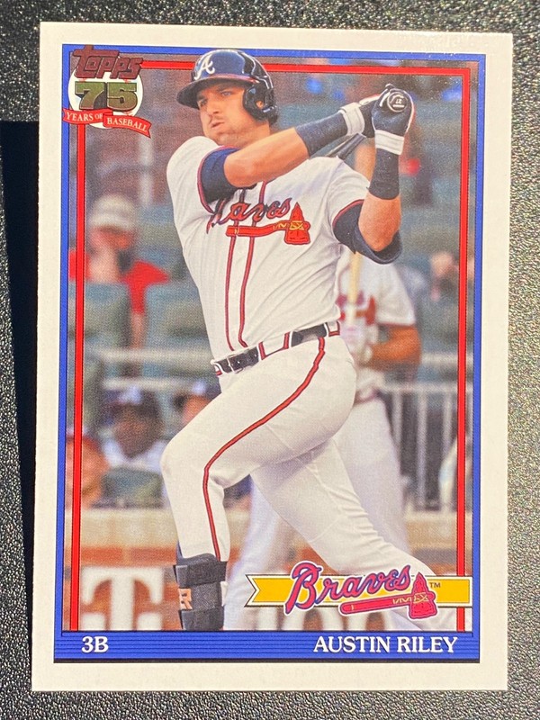 2026 Topps Series 2 Austin Riley 1991 Baseball #91B2-44 Atlanta Braves