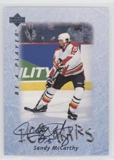 1995-96 Upper Deck Be a Player Auto Sandy McCarthy #S217 Auto 1o3