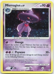 Mismagius 10/130 Diamond & Pearl Holo Rare