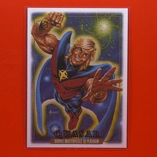 Quasar #72 Canvas 2024 Marvel Masterpieces '92 Platinum