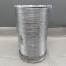 iPower 6 Inch 16 Feet Non-Insulated Flex Air Aluminum Ducting Vent Hose 1-Pack..