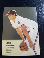 Luis Medina Cleveland Indians #8 1989 Rookies Superstars Oddball WOW