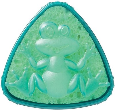 Maped Tafelschwamm in Schwammdose ''Frosch'' dreieckig gelb