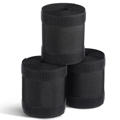 WILLBOND Carpet Cord Cover Cable Protector Floor 29.53 ft, Black