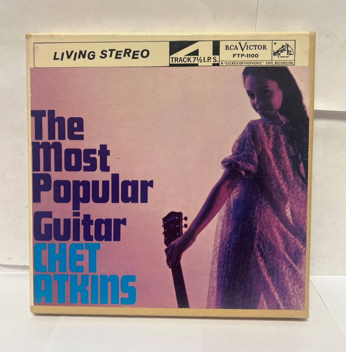 Chet Atkins The Most Popular Guitar 7.5 IPS Reel To Reel Tape VG+