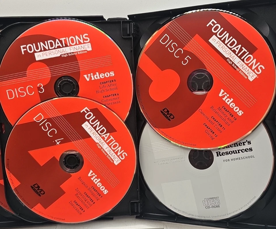 Foundations In Personal Finance For Homeschool High School Ed DVDs Dave Ramsey - Image 4 of 4