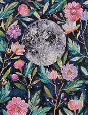 Cross Stitch "Moon secrets" Tapestry Embroidery Kit