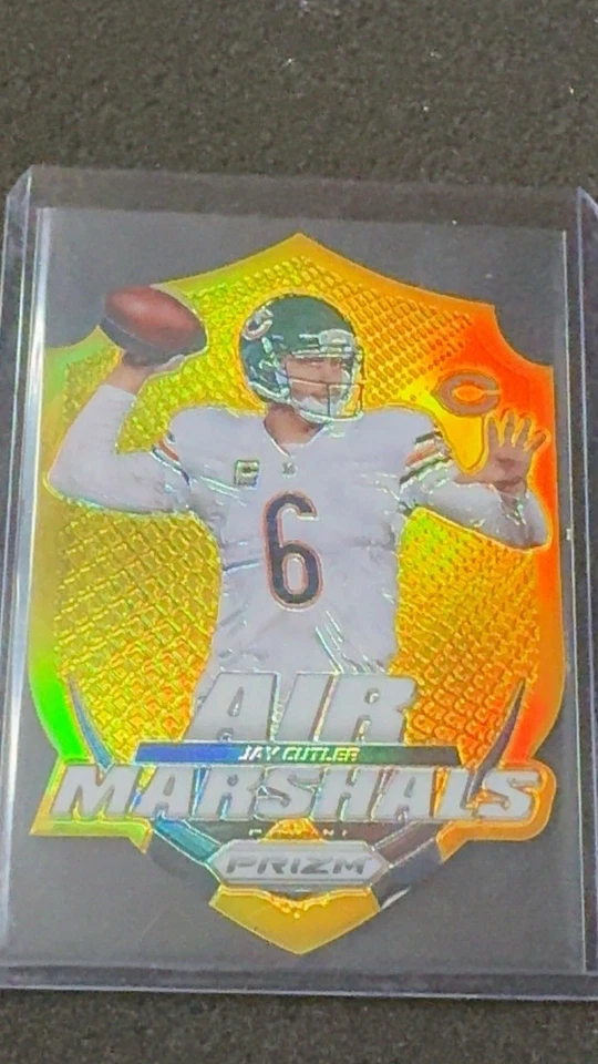 Panini Football Prizm Gold Jay Cutler 2014/10 Air Marshall #AM12 Foto 4 de 4