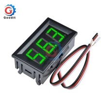 Led 12v 24v Digital Display Voltmeter Car Motorcycle Voltage Gauge Panel Meter