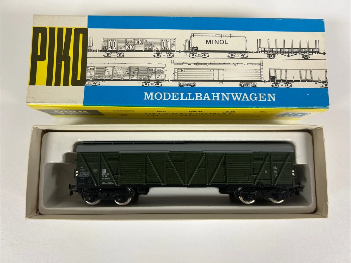 Wagon PIKO Bâché Court Vert – B Cargo SNCB 95467 – HO – Occasion