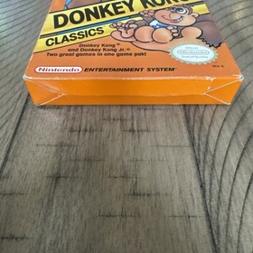 Donkey Kong Classics (Nintendo NES, 1988) TESTED w/ Original Box Donkey Kong Jr.