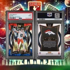 2024 Panini Select Football - Bo Nix - Red & Blue Shock - PSA 9! RC