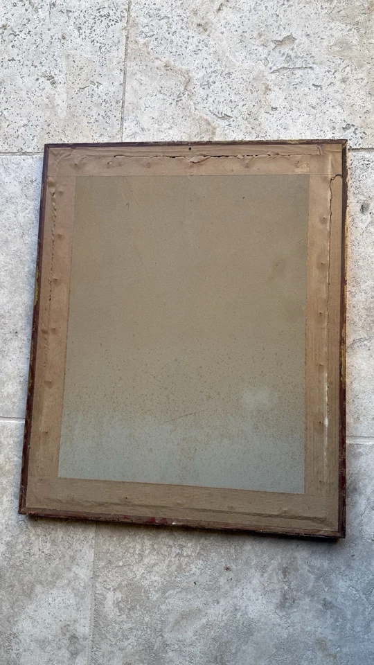 Antoine Serra (1908-1995) Tableau ancien signé portrait de femme au fusain - Photo 3/4