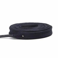 Navy Blue Flat Replacement Shoe Laces Strings Work Casual Boot Sneakers 5001