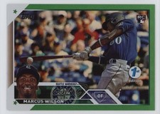 2023 Topps Series 1 1st Edition Green Foil 53/150 Marcus Wilson #138 1ol1