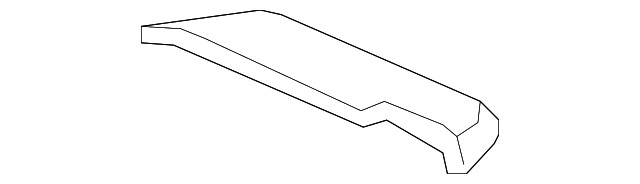Tapete de escalón para Honda Ridgeline 2006-2008 (P/N 71516-SJC-A00ZB)