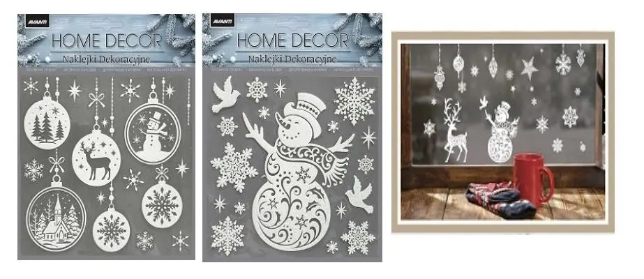5905525864937 Naklejki witeczne na szyb Boe Narodzenie MIX Avanti 2990₽