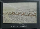 1916/17 India - NWF 4th Queens Rgt  ''a Village Strafe ''  Photo 10 by 6cm
