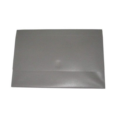 Colby Pollywally 328F Document Wallet Grey Solid Colour Hook Loop Closure