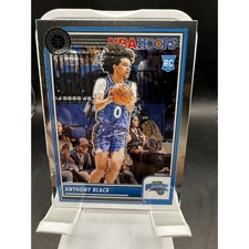 2023-24 Panini NBA Hoops Anthony Black Rookie Card Orlando Magic. rookie card picture
