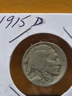1915 D Buffalo Nickel GREAT CONDITION FOR A 100 YEAR Old Coin