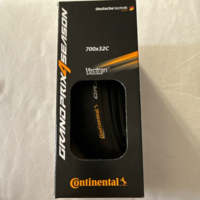 Continental Grand Prix 4-Season Rennrad-Reifen 700x32C Schwarz 0101095