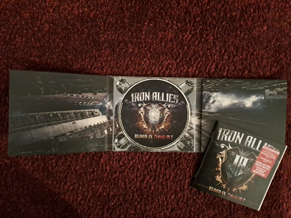 IRON ALLIES - Blood In Blood Out CD / GER Heavy Metal / ACCEPT Victory DIGI Top! - Bild 3 von 3