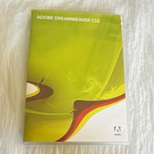 Adobe Dreamweaver CS3 Web Design/HTML Editor Software Retail Box