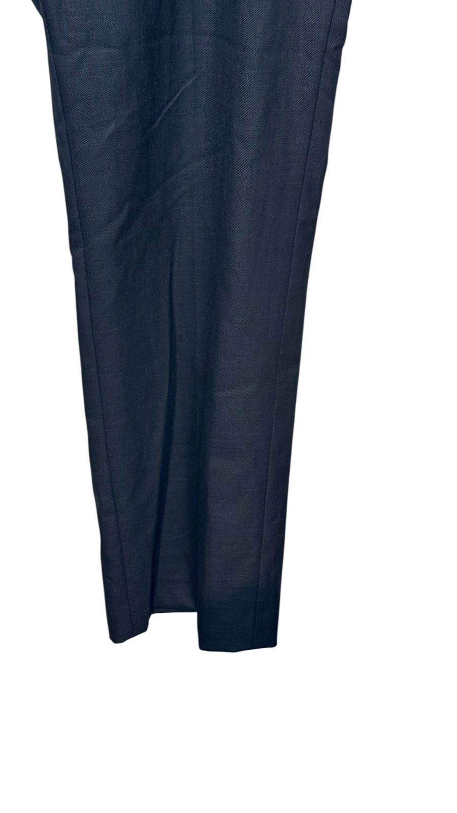 Hugo Boss Men's Dress Pants Lined Wool Blend Cuffed High-Rise Charcoal Grey 36 thumbnail 6