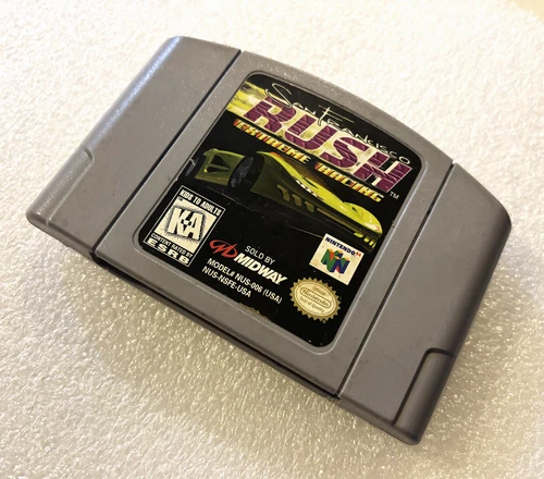 San Francisco Rush: Extreme Racing, Midway, Nintendo 64, N64 Classic*