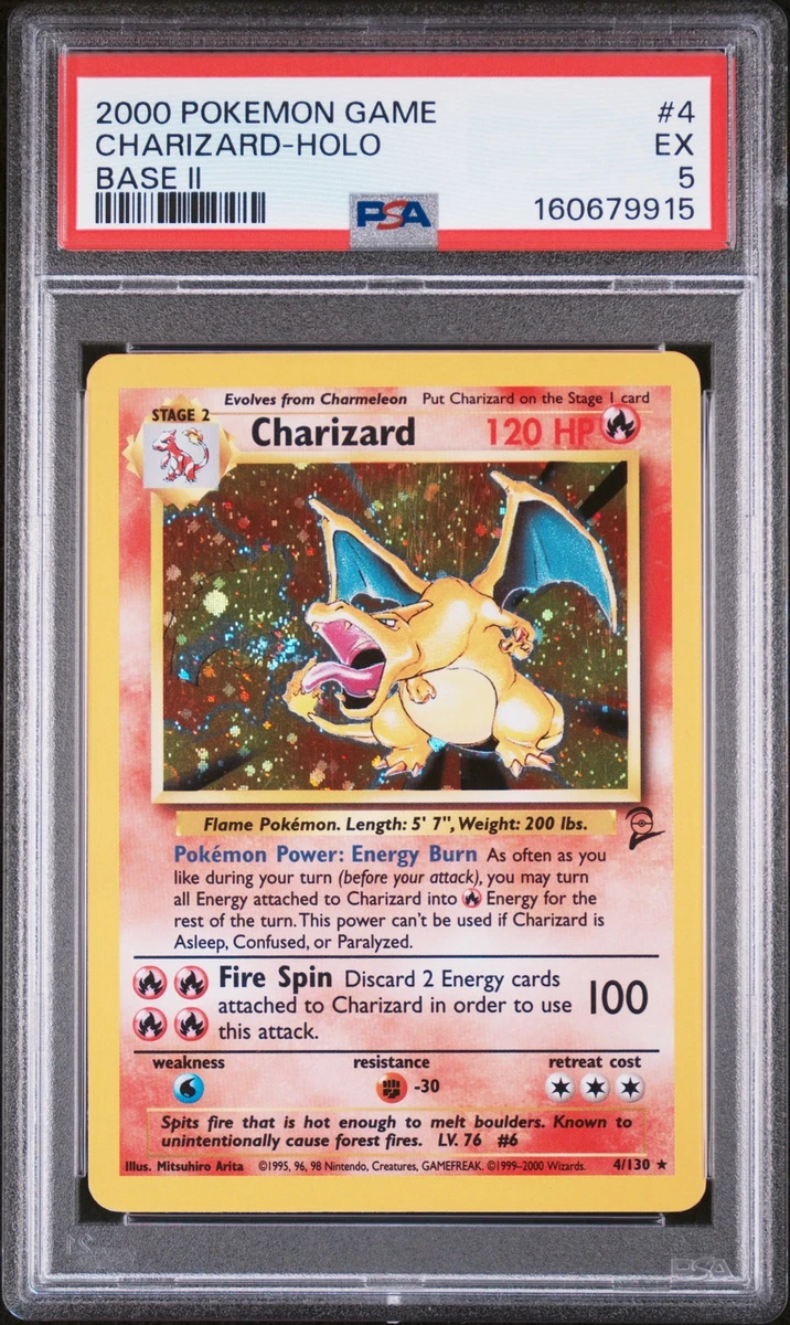 Preços baixos em Charizard Pokémon TCG Holo Conjunto Base Rara 2