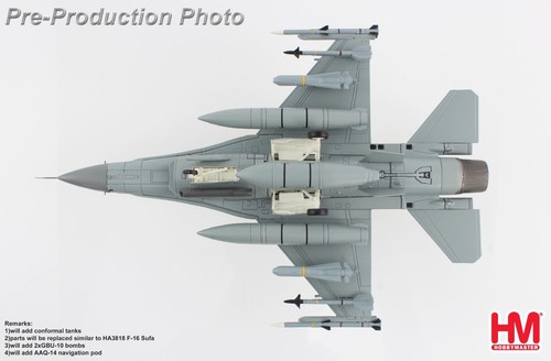 Hobby Master HA38026, F-16D "Exercise Hot Shot 2014" 668, 145 Squadron, 1:72 - Picture 6 of 10