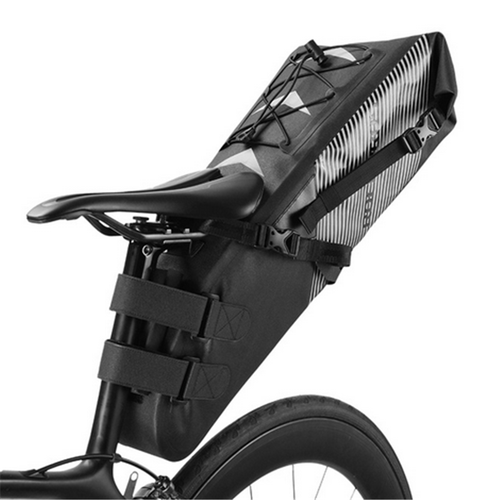 Rockbros 10/14L MTB Road Bike Bag Large Capacity Waterproof Saddle Bag Trunk - Picture 12 of 12