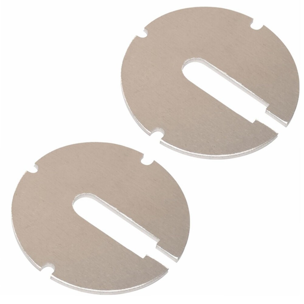 2 Rear Notch Bandsaw Table Insert For Delta 14" 426-02-063-0001 426-02-063-0002