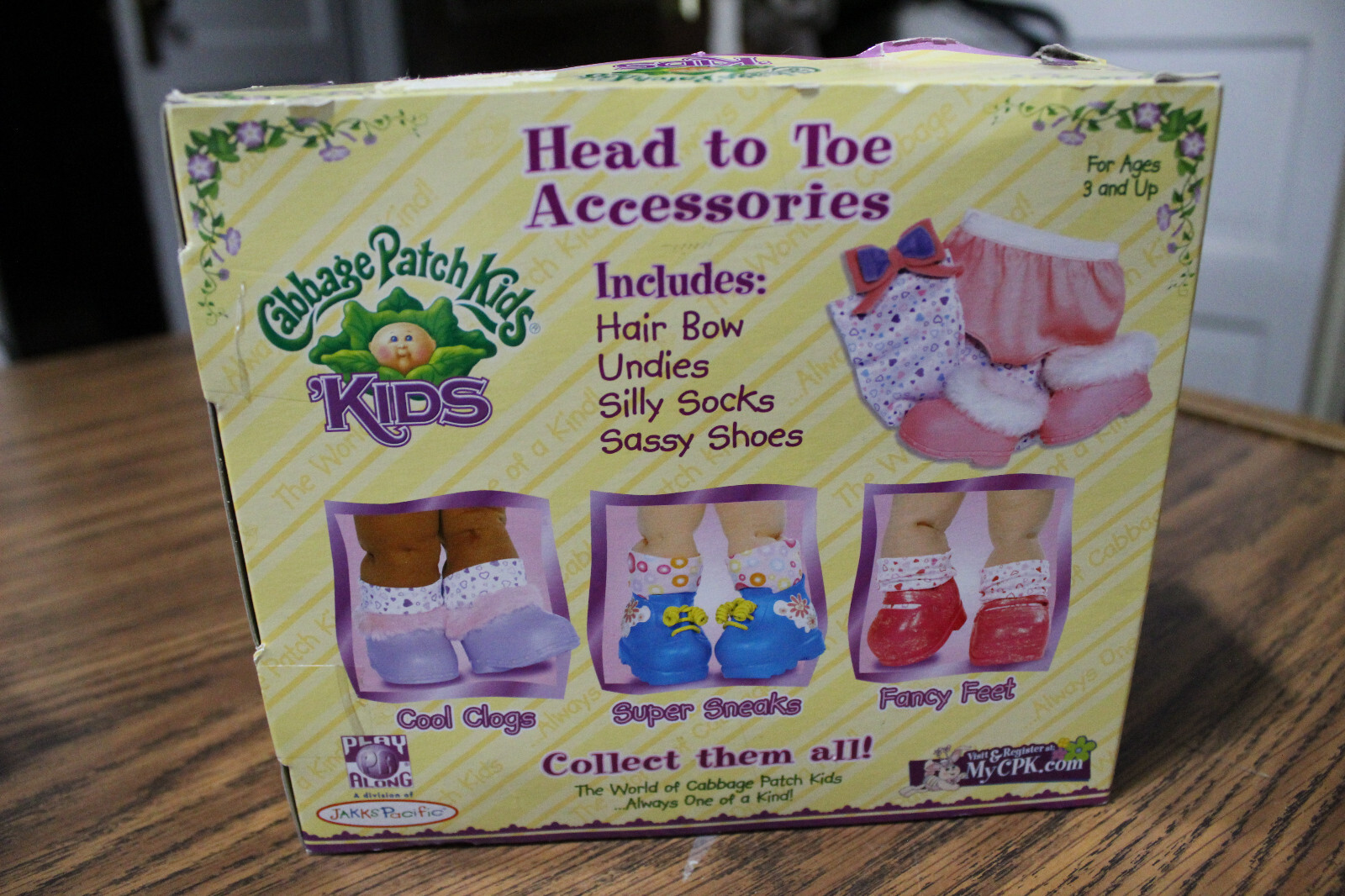 Cabbage Patch Kids Dolls Sassy Shoes Head to Toe hot pink purple Bow