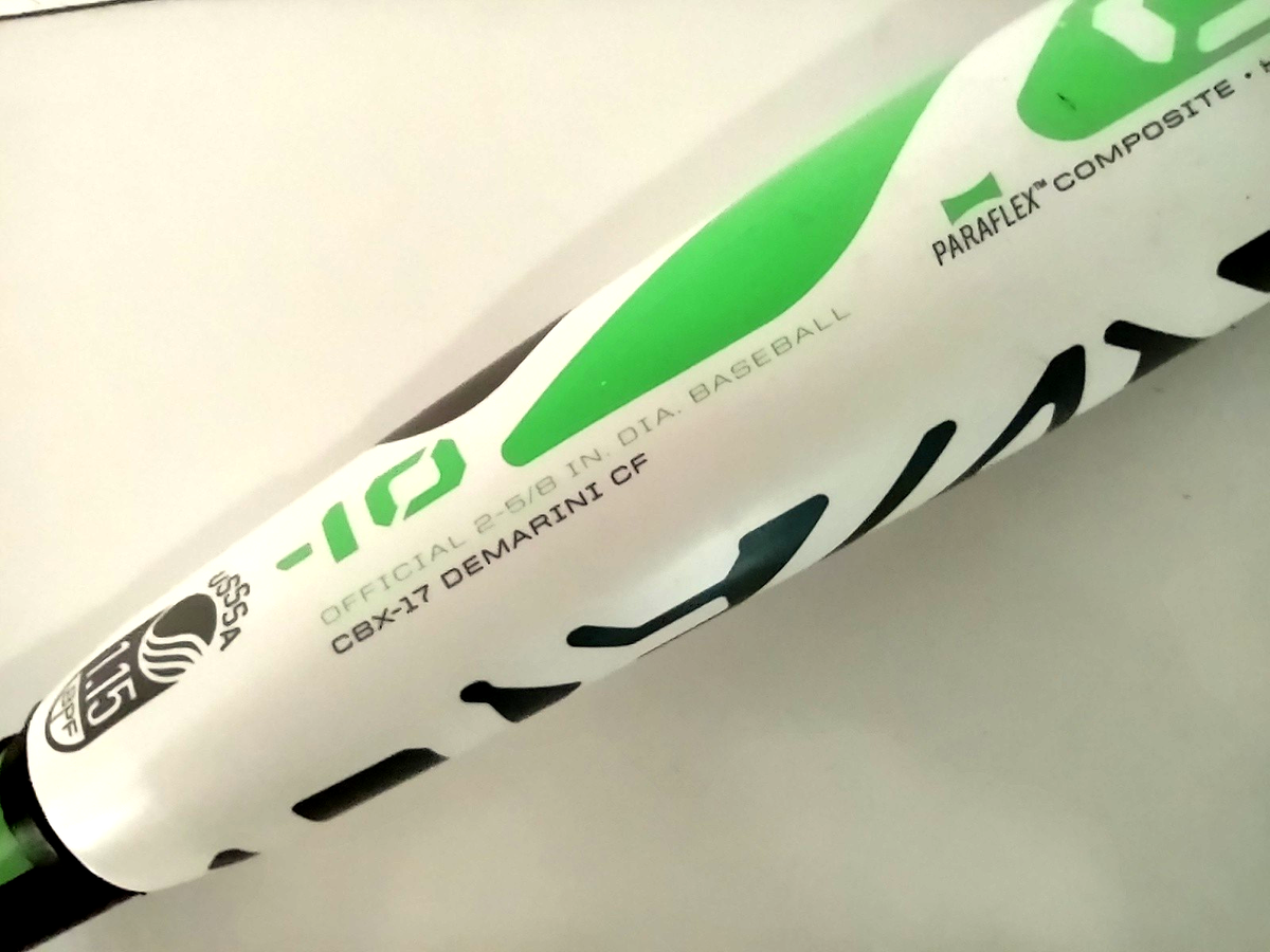 2017 Demarini CF Green Zen 32/22 Drop 10 CBX-17 USSSA Baseball Bat