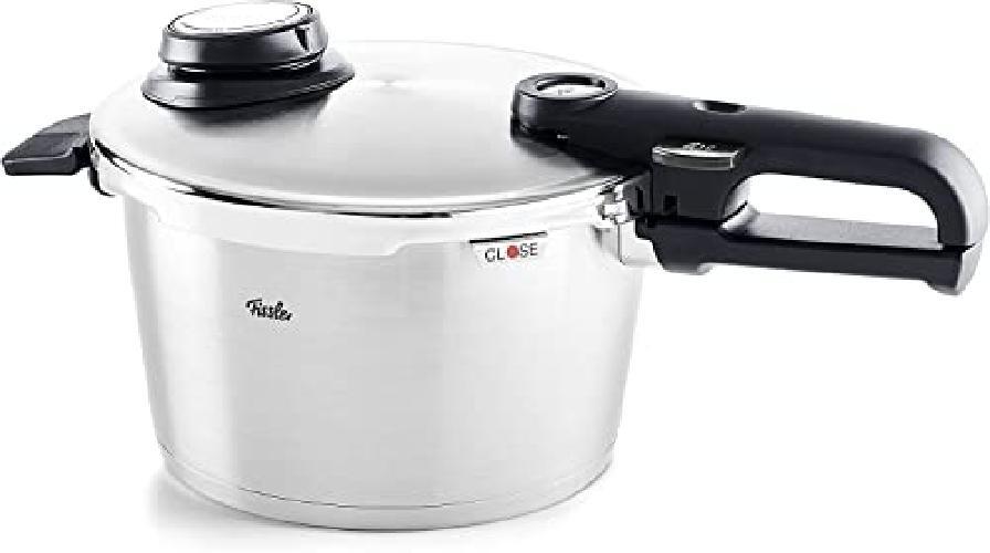 Fissler Vitavit Premium Pentola a pressione in acciaio inox 4.5 L, 22 cm, 4 live