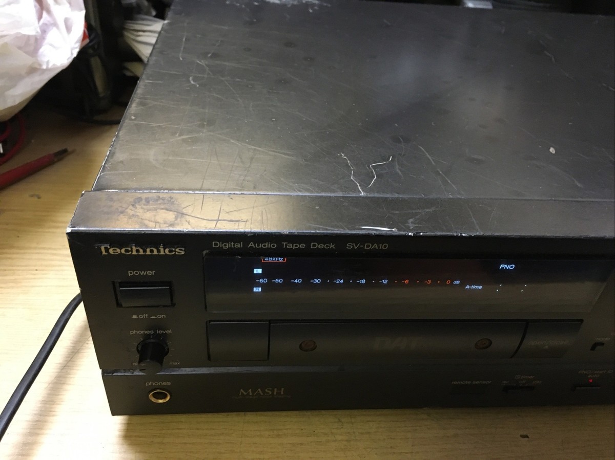 パナソニック SV-DA10 DATデッキ Technics SV-DA10 DAT Tape Deck Reviewed - HomeTheaterReview