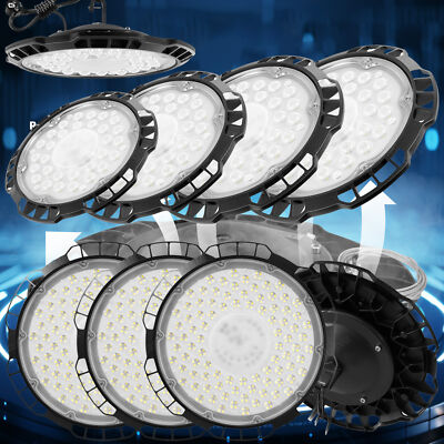 UFO LED Hallenbeleuchtung Hallenleuchte 200W 300W 500W 800W Hallenstrahler Lampe