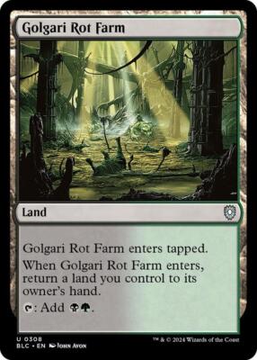 Set Of 10 "Bounce" Lands – Magic: The Gathering (MTG) Ravnica Block – 1x Of Each Land, NM/SP Condition