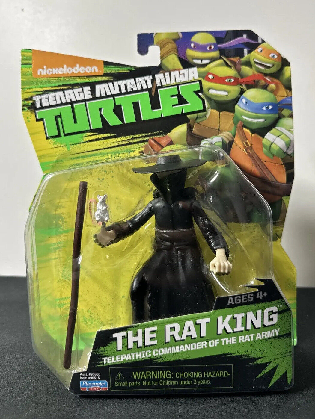 The Rat King, Telepathic Commander of the Rat Army, TMNT, Playmates