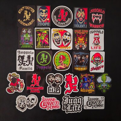 Insane Clown Posse Stickers ICP Juggalos Psychopathic Records ...
